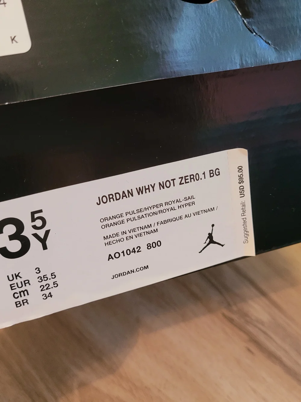 Nike Air Jordan Why Not Zer0.1 